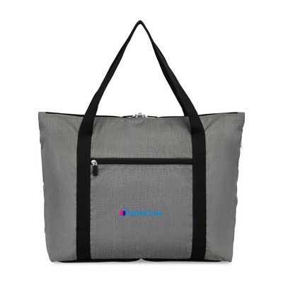 RuMe® Recycled cFold Travel Tote - Heather Grey