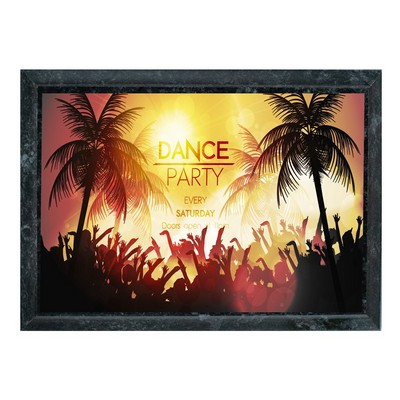 Vibraprint® Black Marble Plaque (Various Sizes)