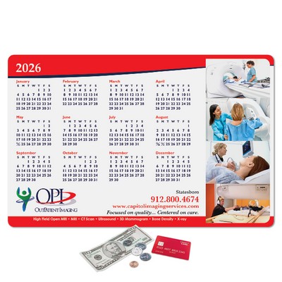 Origin'L Fabric® Heavy Duty Fabric Calendar Counter Mat-11"x17"x1/16"